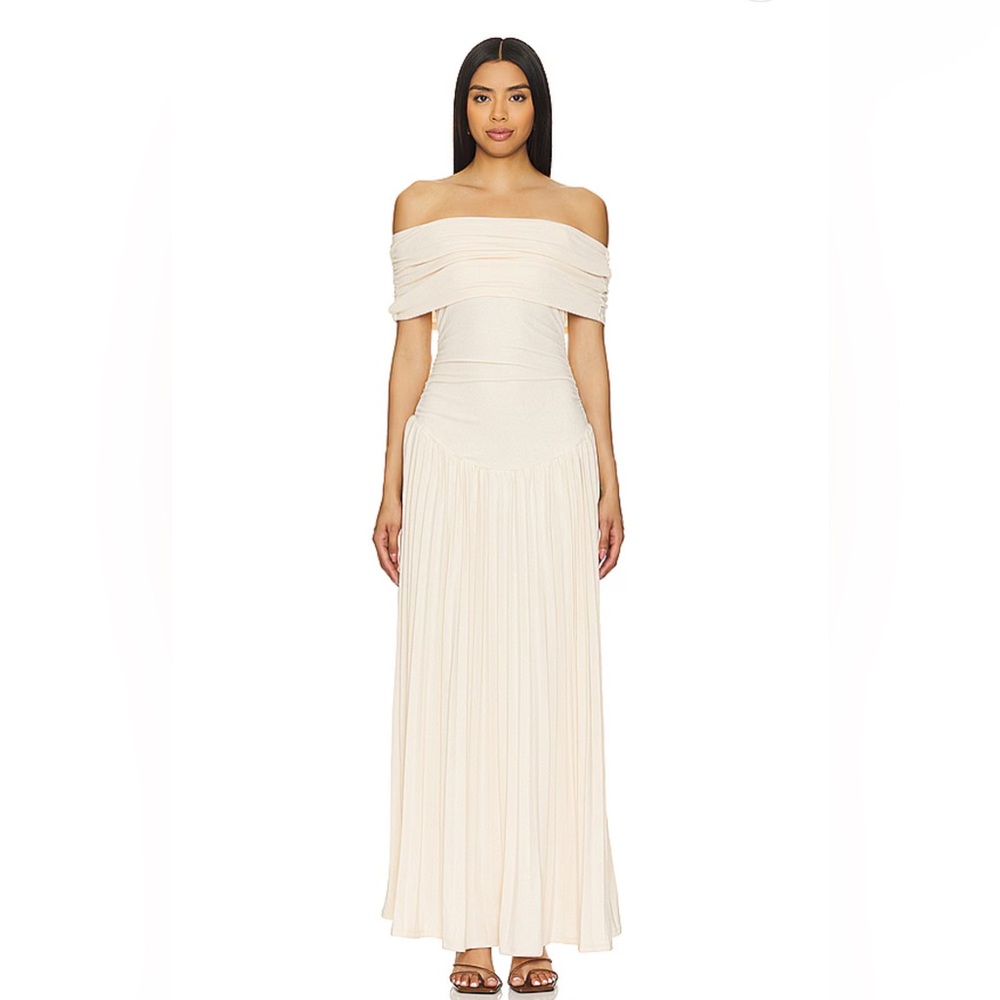 Lioness Field of Dreams Dress Oatmeal NWT